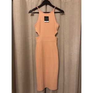 Top shop side cut out dress